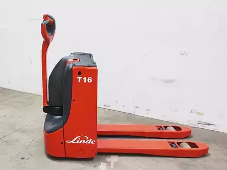 Porta-paletes elétrico 2017  Linde T16 (4)