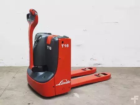 Porta-paletes elétrico 2017  Linde T16 (5)
