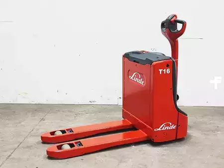 Porta-paletes elétrico 2017  Linde T16 (9)