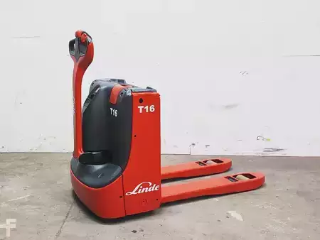 Porta-paletes elétrico 2015  Linde T16 (5)