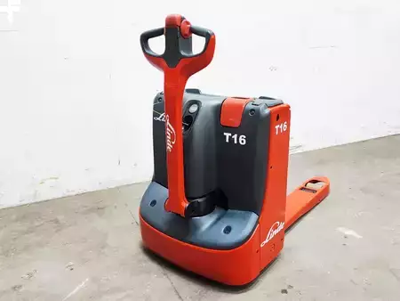 Porta-paletes elétrico 2015  Linde T16 (6)