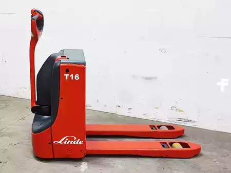 Porta-paletes elétrico 2017  Linde T16 (4)