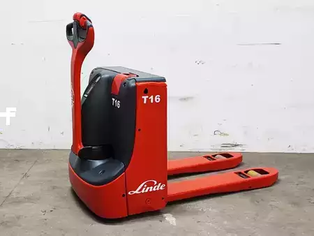 Porta-paletes elétrico 2017  Linde T16 (5)