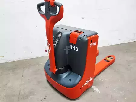 Porta-paletes elétrico 2017  Linde T16 (6)