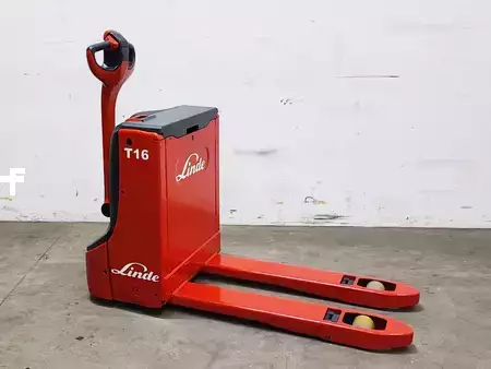 Porta-paletes elétrico 2017  Linde T16 (7)