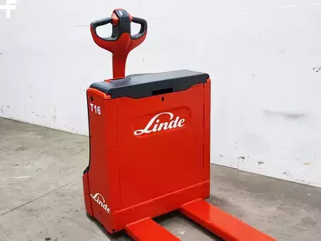 Porta-paletes elétrico 2017  Linde T16 (9)