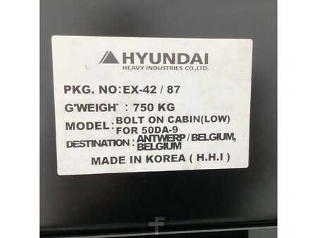 Hyundai 50DA-9 Container-uitvoering