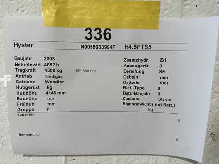 Nestekaasutrukki 2008  Hyster H4.5FTS-5 (10)