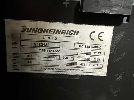 Sähkö - 3 pyör 2013  Jungheinrich EFG 110k (12)