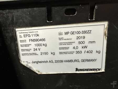 Sähkö - 3 pyör 2019  Jungheinrich EFG 110k (12)