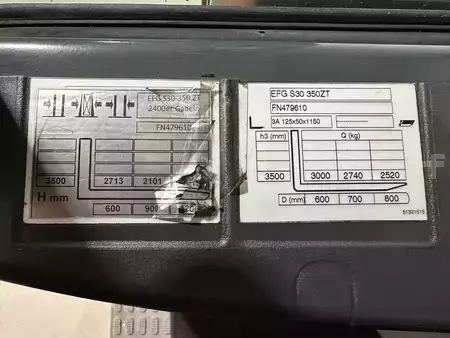 Elektromos 4 kerekű 2014  Jungheinrich EFG S30 (10)