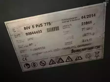 Elektromos 4 kerekű 2014  Jungheinrich EFG S30 (12)