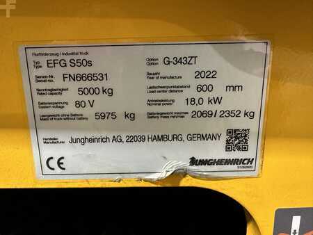 Elektrisk- 4 hjul 2022  Jungheinrich EFG 550 (14)