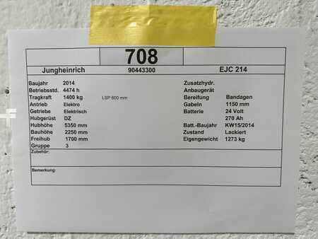Pallestabler 2014  Jungheinrich EJC 214 (10)