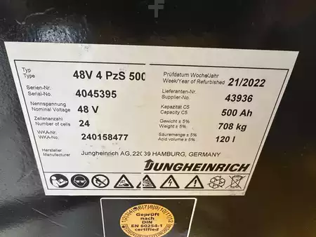 Sähkö - 3 pyör 2016  Jungheinrich EFG 215 (13)