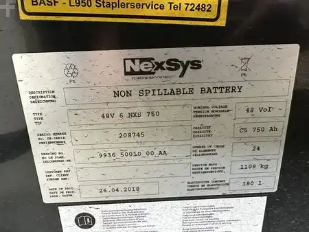 Eléctrica de 4 ruedas 2018  Jungheinrich EFG 320 (15)