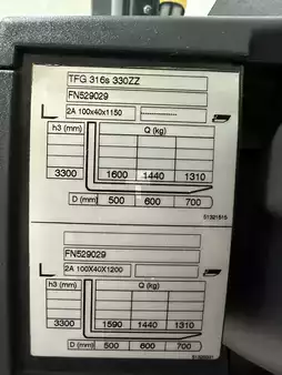 Treibgasstapler 2016  Jungheinrich TFG 316 (12)