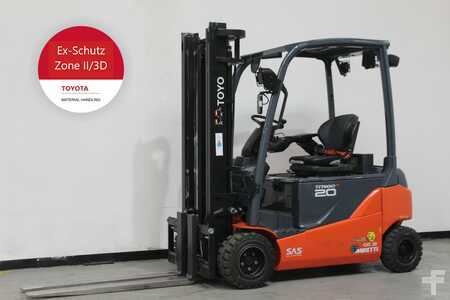 4-wiel elektrische heftrucks 2021  Toyota 8FBM20T (1)