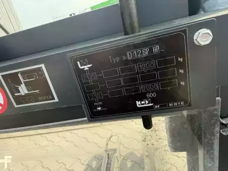 Wózki do komisjonowania pionowego  Linde D12 HP (9)