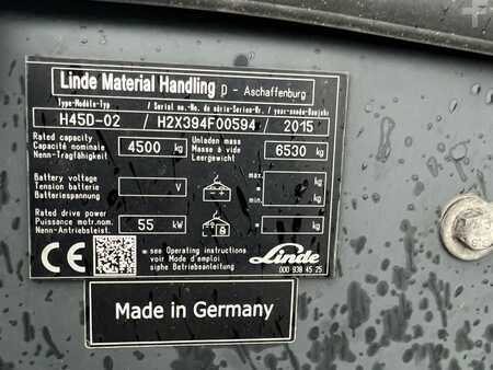 Dieselový VZV 2015  Linde H45D-02 (9)