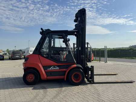 Carrelli elevatori diesel 2008  Linde H80D (10)