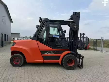 Carretilla elevadora diésel 2012  Linde H80D-01/1100 (10)