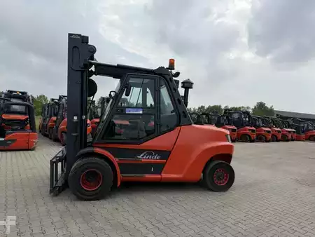 Carretilla elevadora diésel 2012  Linde H80D-01/1100 (9)