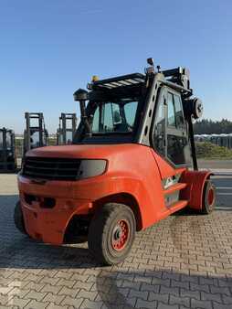 Diesel gaffeltruck 2011  Linde H80D-01/1100 (4)