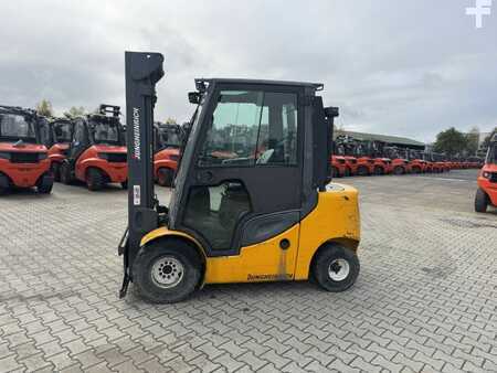 Diesel gaffeltruck 2014  Jungheinrich DFG 430s (9)