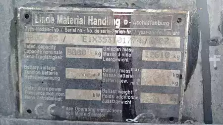 Carrelli elevatori diesel 2007  Linde H80D-03 (8)