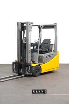 3-wiel elektrische heftrucks 2017  Jungheinrich EFG 216k Li-Ion (1)