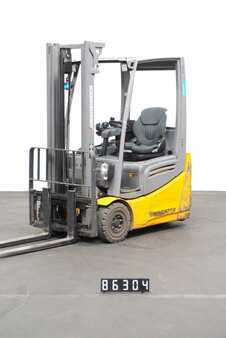 3-wiel elektrische heftrucks 2020  Jungheinrich EFG 215 (1)