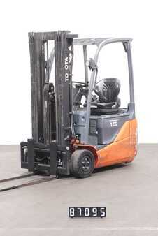 Elektromos 3 kerekű 2020  Toyota 8FBE15T (1)