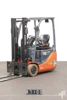 Elektromos 3 kerekű 2016  Toyota 8FBE15T (1)