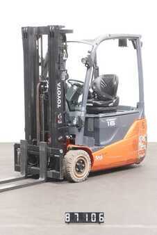 Elektro tříkolové VZV 2018  Toyota 8FBE16T (1)