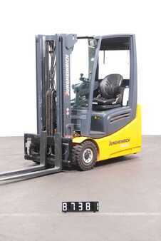 Sähkö - 3 pyör 2012  Jungheinrich EFG 213 GE115450DZ (1)