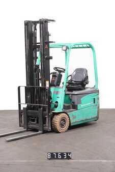 3-wiel elektrische heftrucks 2007  Mitsubishi FB 16 NT (1)