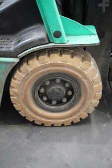 3-wiel elektrische heftrucks 2007  Mitsubishi FB 16 NT (6)