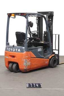 Elektromos 3 kerekű 2016  Toyota 8FBE20T (2)