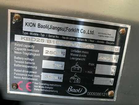 Wózki widłowe diesel 2019  Baoli KBD25 (13)