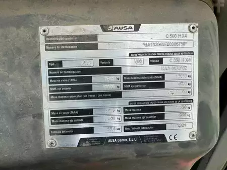 Chariots élévateurs tout terrain 2021  Ausa C 500H X4 Containerfähig (10)