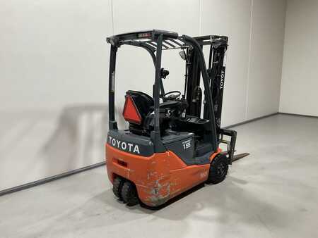 Elektromos 3 kerekű 2017  Toyota 8FBE15T (2)