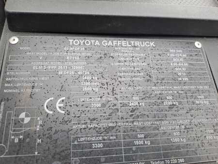 Diesel gaffeltruck 2013  Toyota 02-8fdf25 (4)