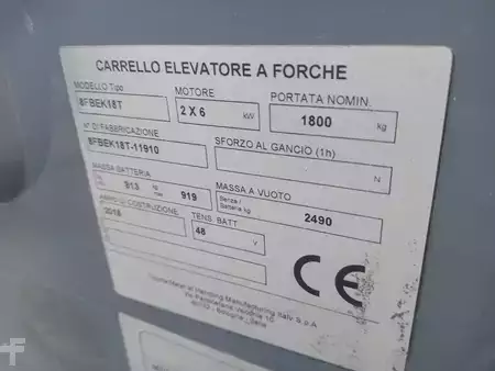 Elektro 3 Rad 2018  Toyota 8FBEK18T (6)