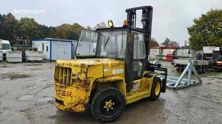 Diesel gaffeltruck 1998  Hyster H 7.00 XL (7)