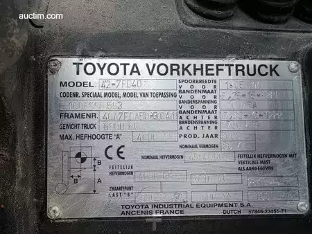 Diesel Forklifts 2008  Toyota 42-7FD40 (26)