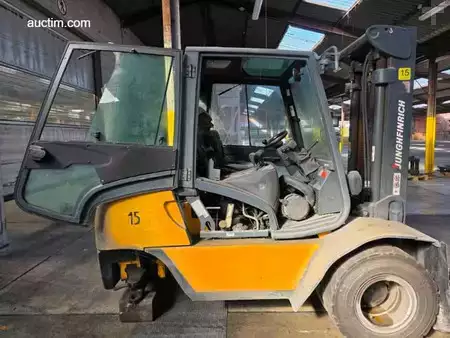 Carrelli elevatori diesel 2011  Jungheinrich DFG545 (6)