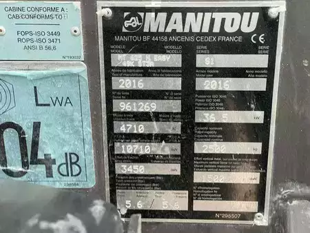 Empilhador telescópico-Fixo 2016  Manitou MT 625 H EASY (34)