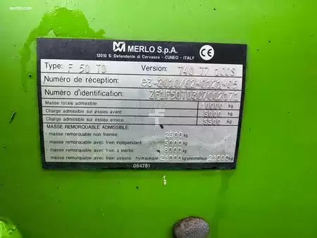 Telescopic forklift rigid 2017  Merlo TF 42.7 (12)