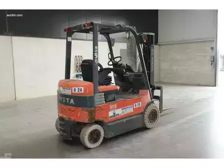 4-wiel elektrische heftrucks 2007  Toyota 7FBMF25 (20)